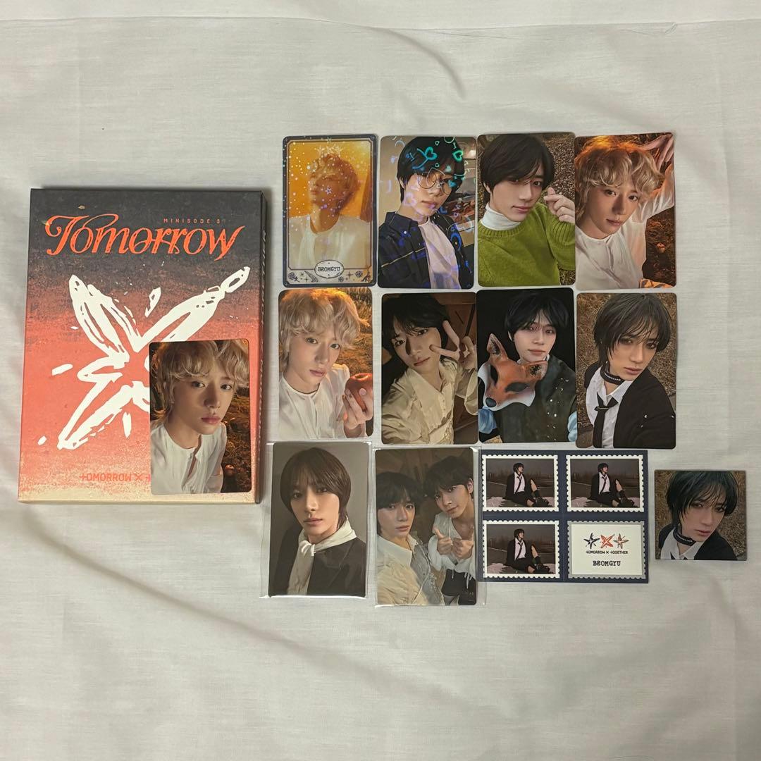 TXT TOMORROW Light ボムギュ ラキドロ 特典