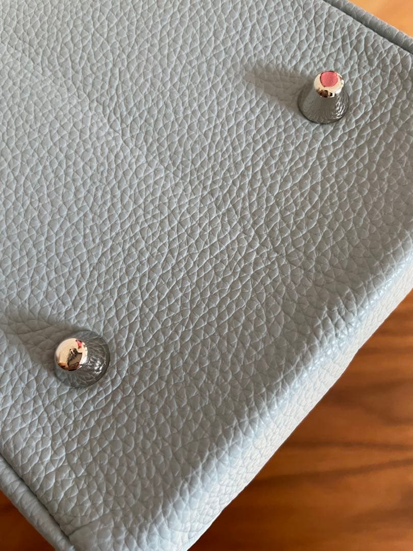 新進工房　大人革袋横型　タッセル付き