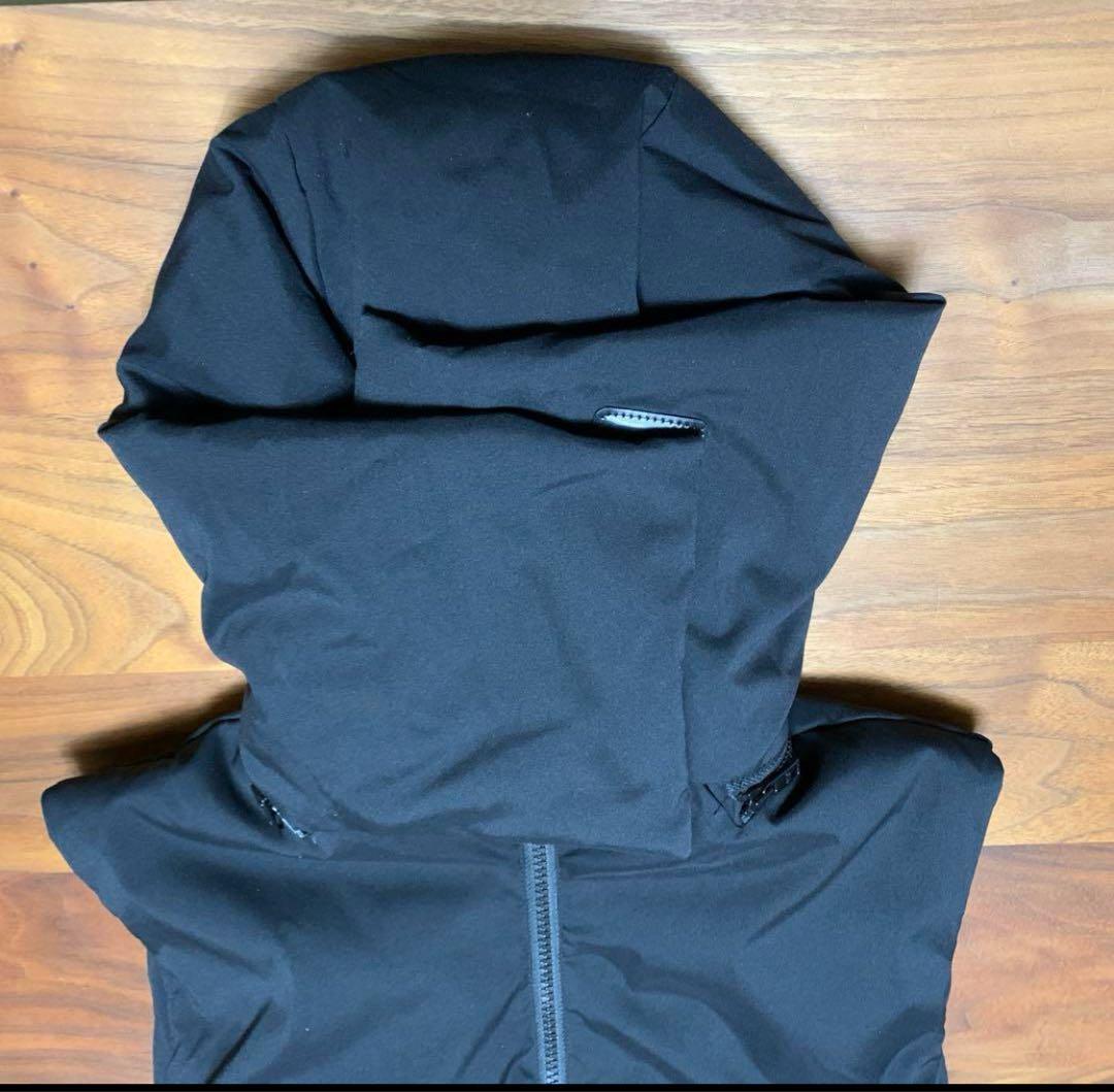 ヨウジヤマモト Y-3 ワイスリー　ロングダウンベスト　フード付コート