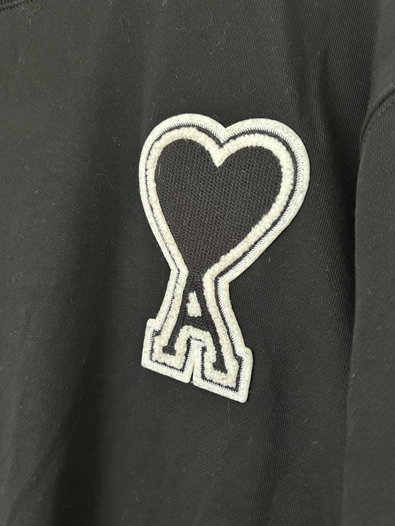 AMI アミパリス スウェット トレーナー XLサイズ ブラック