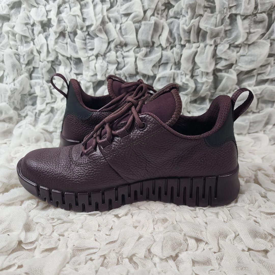 エコー ゴアテックス 防水 グルーブ ウーマン レザー スニーカー