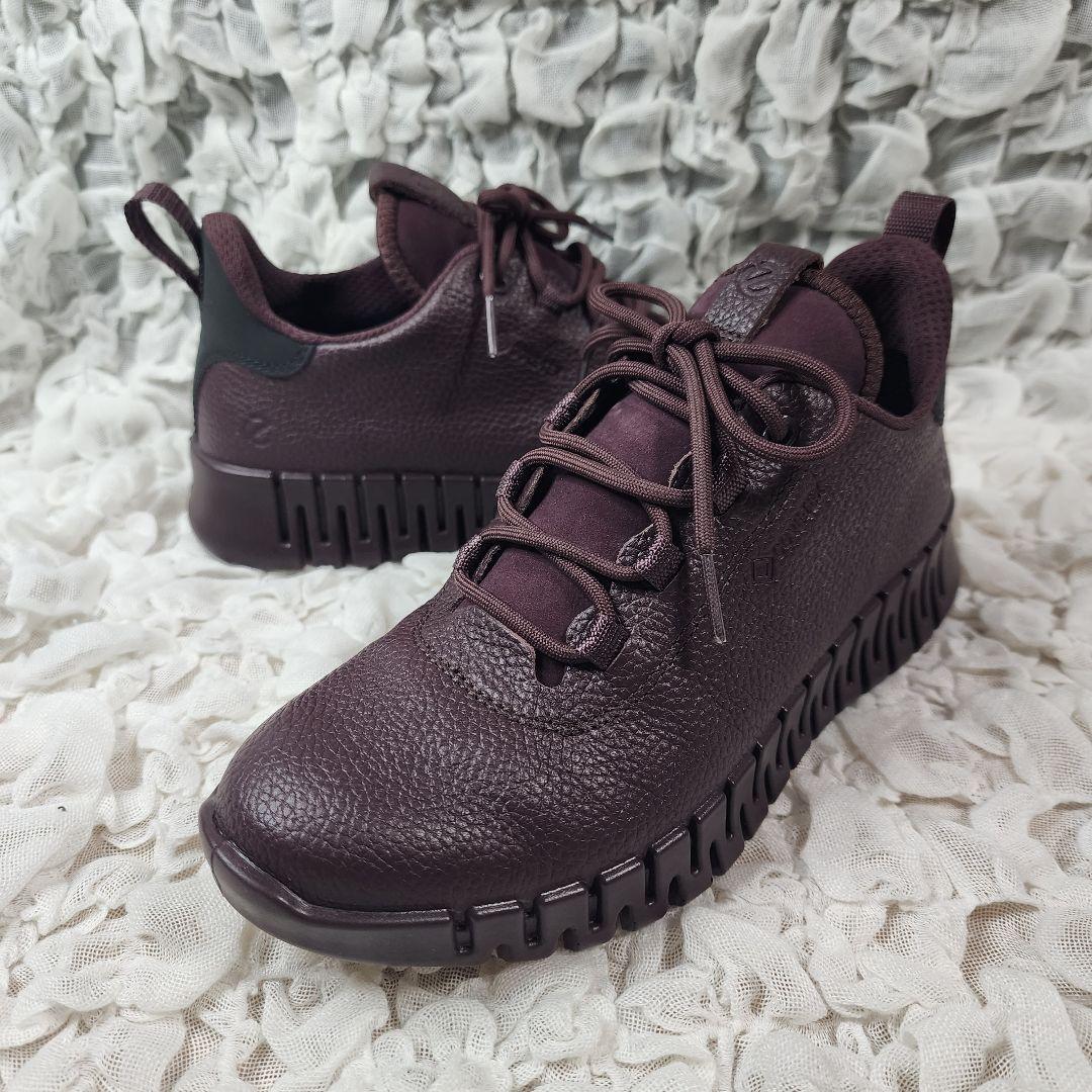 エコー ゴアテックス 防水 グルーブ ウーマン レザー スニーカー