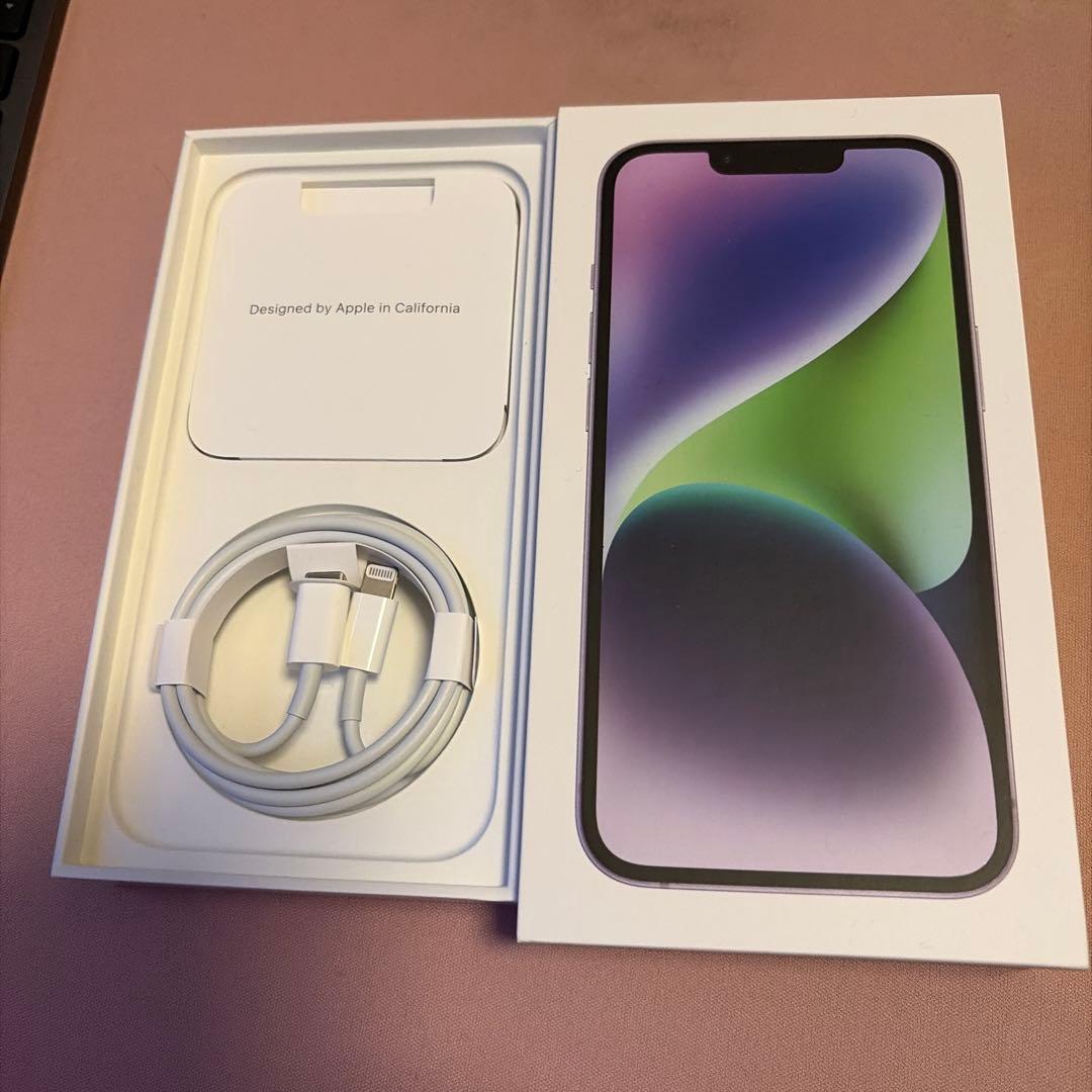 Apple iPhone 14ホワイト 128GB本体