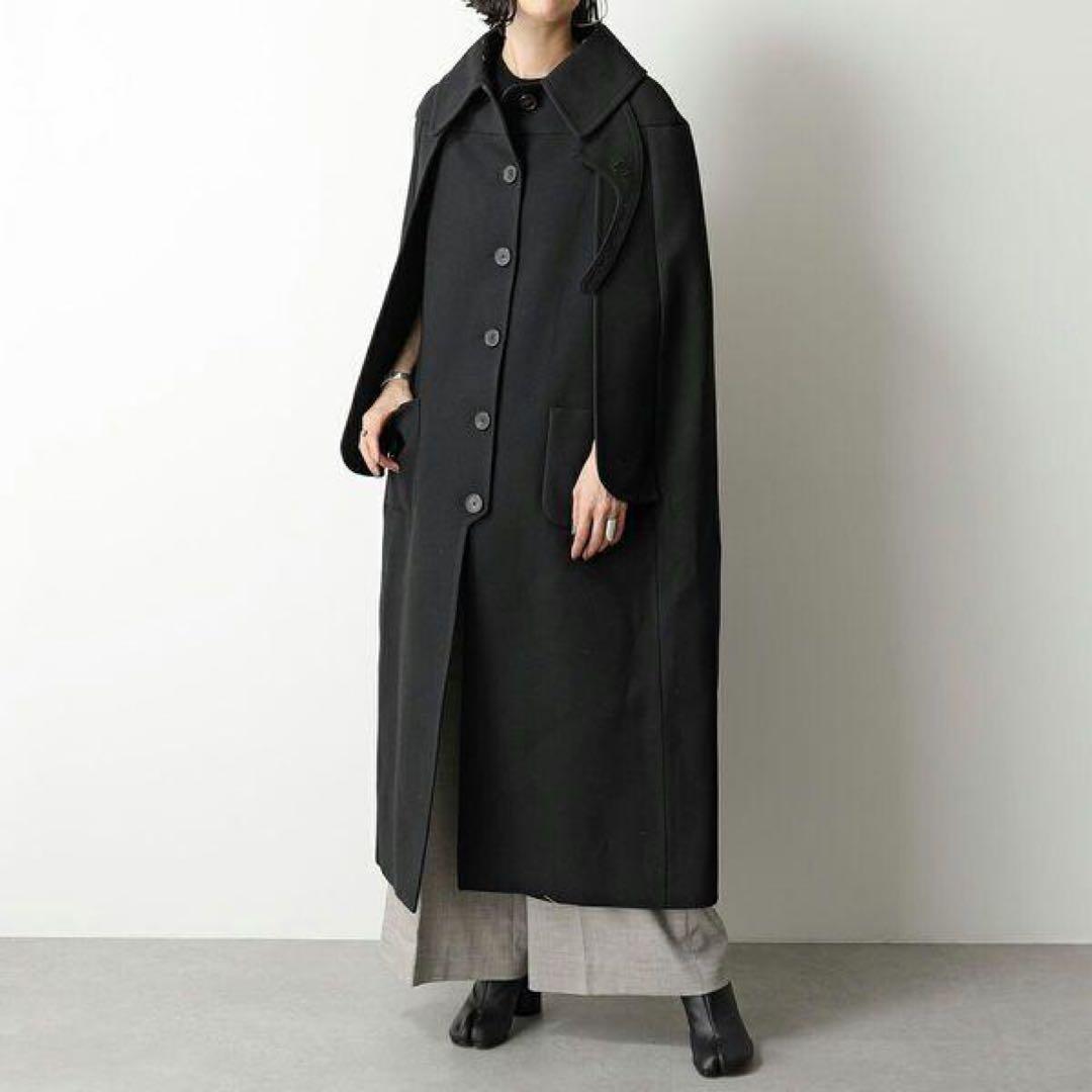 マルジェラ　Maison Margielaロングポンチョ　コート