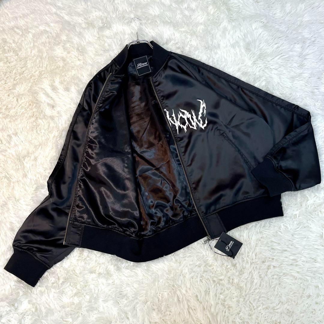 Roen【新品タグ付】ロエン バッファロー スーベニア ジャケット M 黒