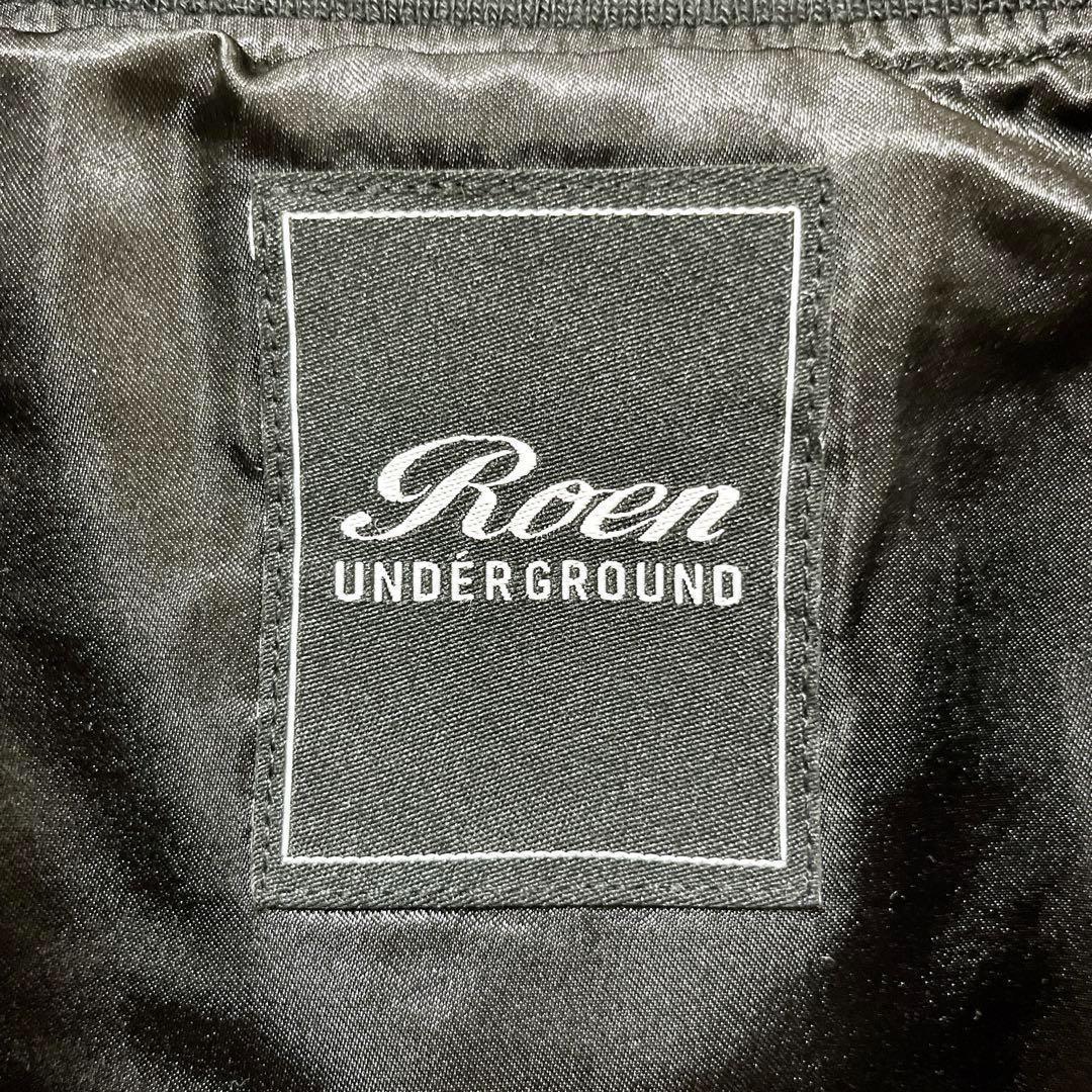 Roen【新品タグ付】ロエン バッファロー スーベニア ジャケット M 黒