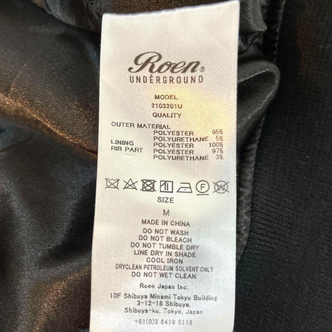 Roen【新品タグ付】ロエン バッファロー スーベニア ジャケット M 黒