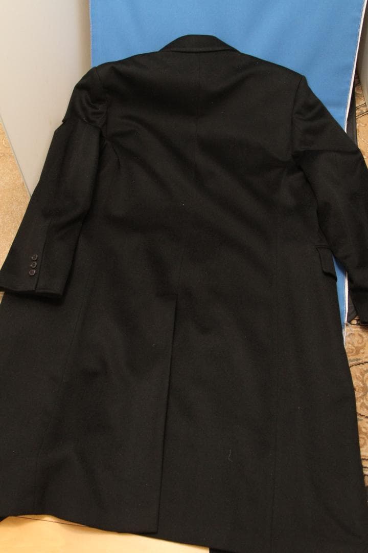 ピエールバルマン チェスターコート カシミヤ100% カシミア★サイズL★美品