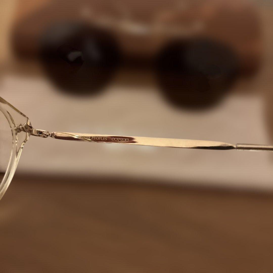 オリバーピープルズ クリップオン サングラス