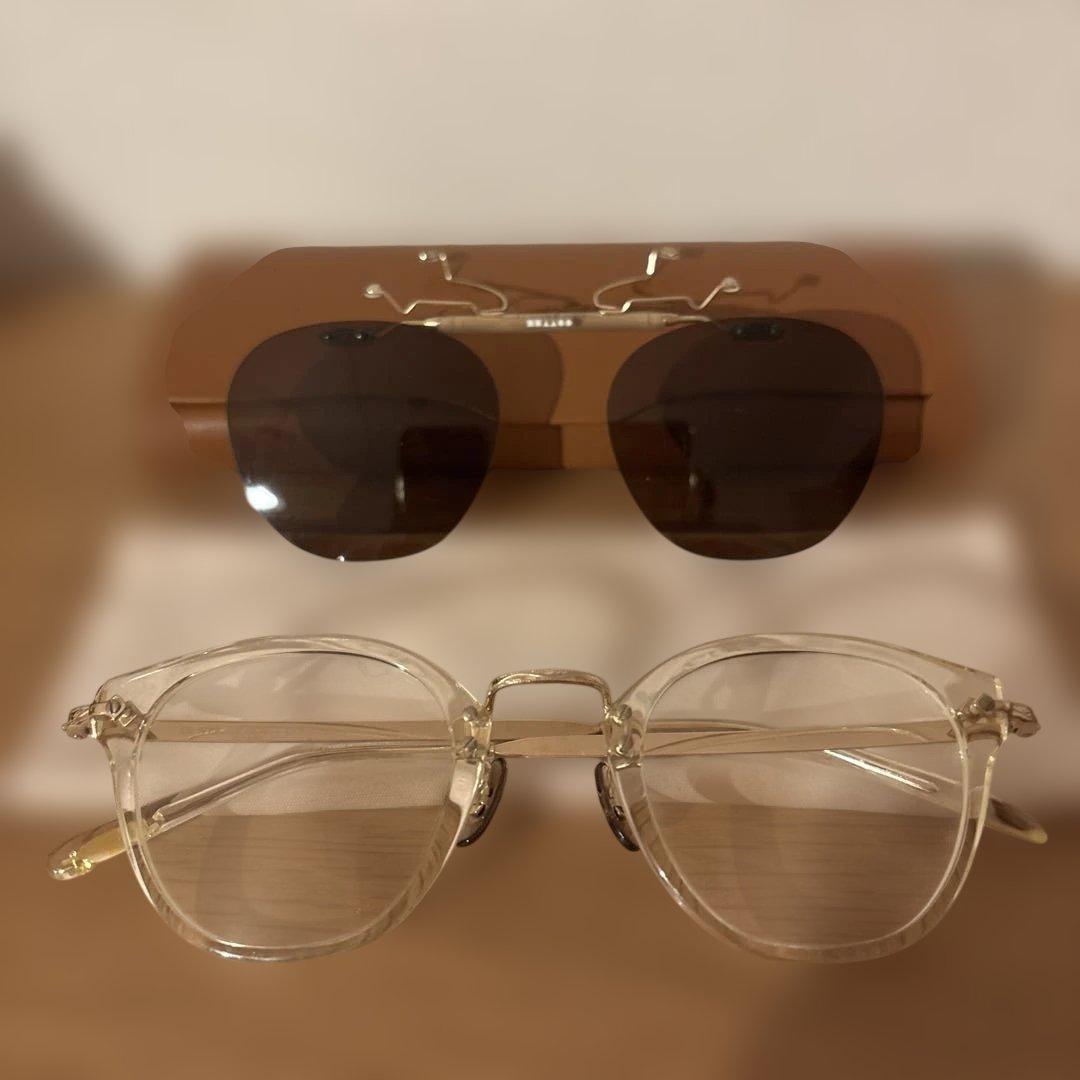 オリバーピープルズ クリップオン サングラス