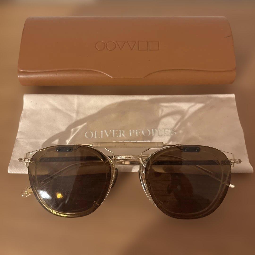 オリバーピープルズ クリップオン サングラス