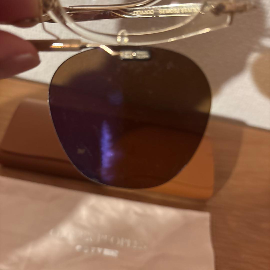 オリバーピープルズ クリップオン サングラス