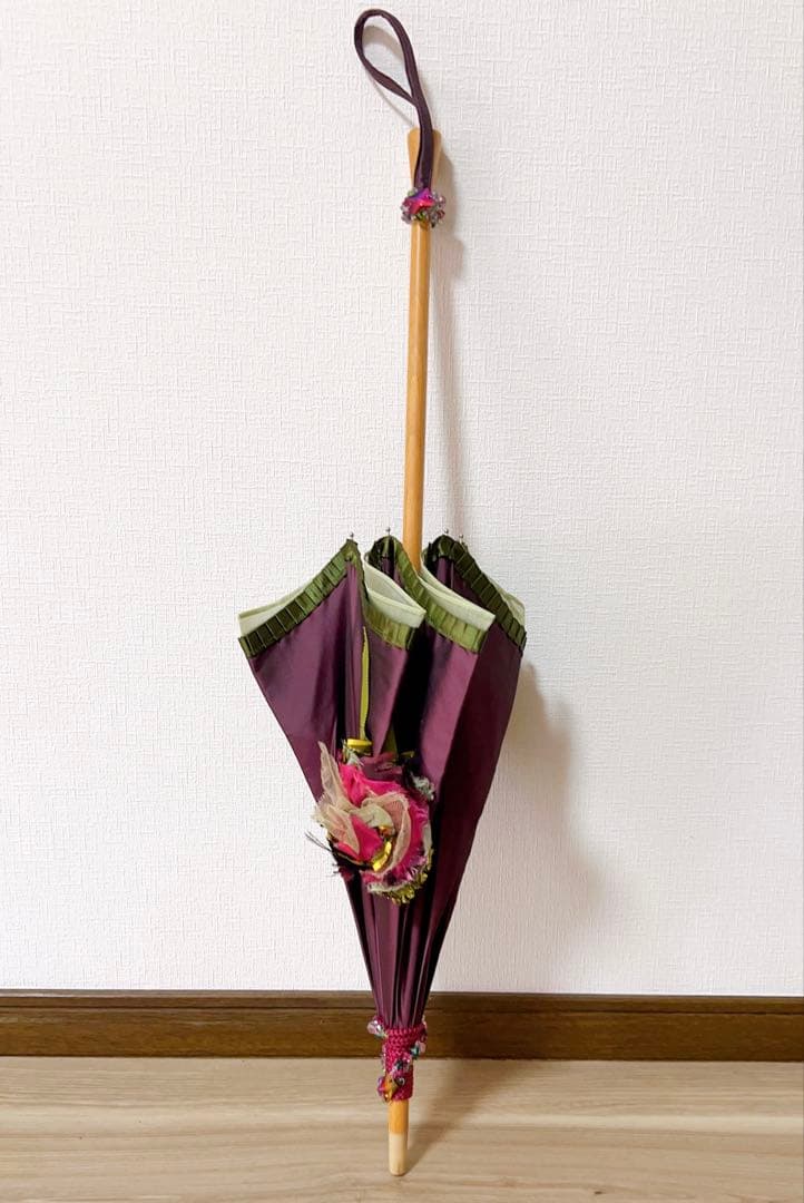 ALEXANDRA SOJFER PARIS 日傘　ワインレッド