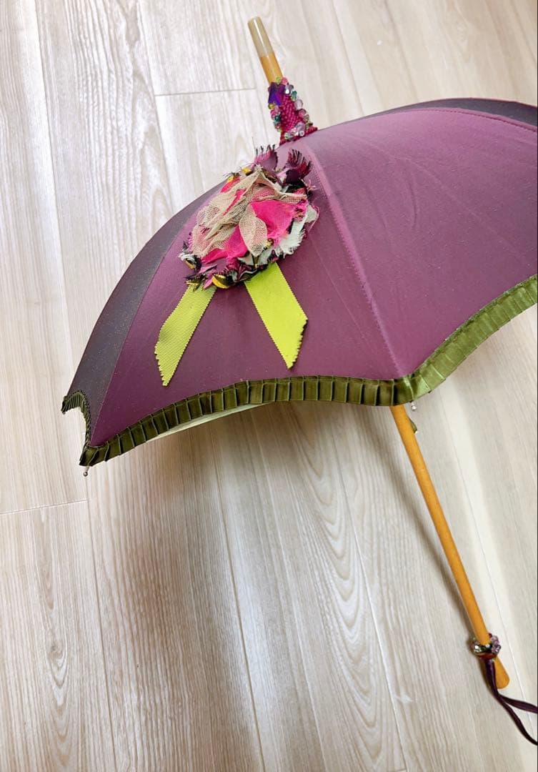 ALEXANDRA SOJFER PARIS 日傘　ワインレッド