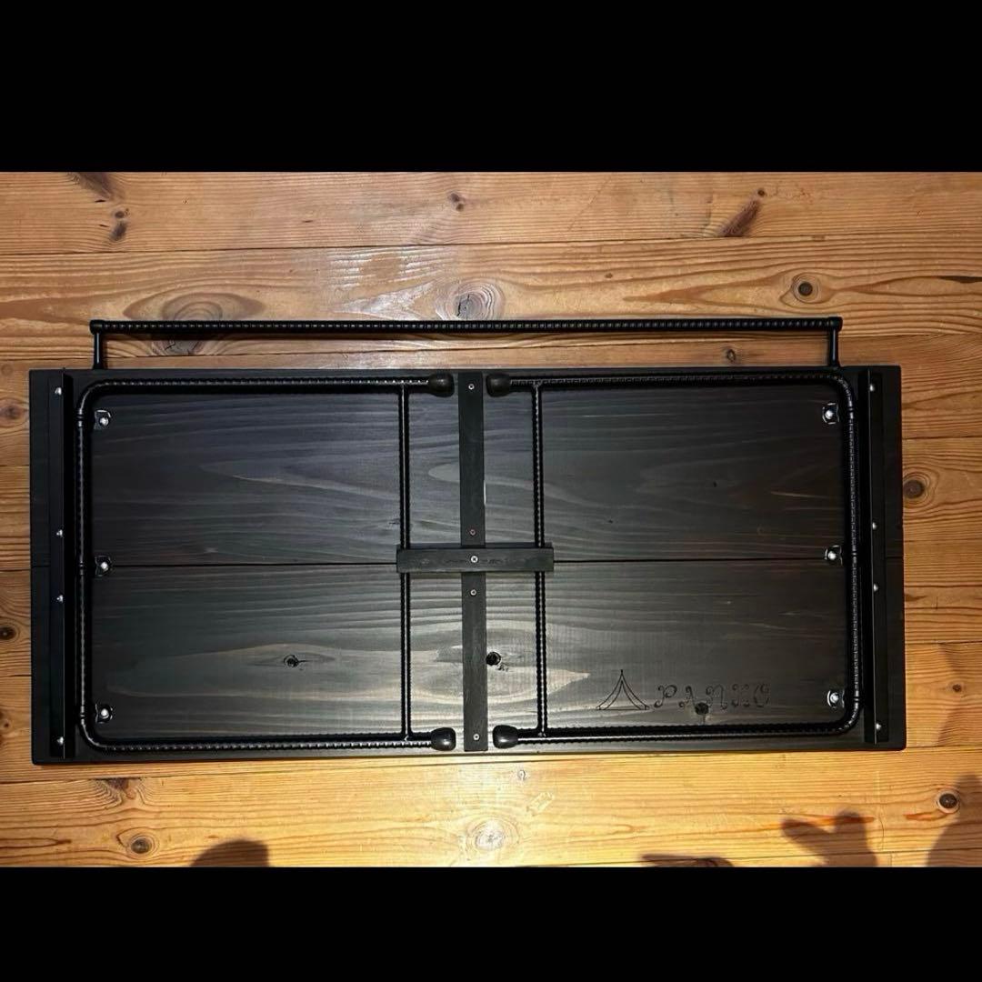 No.542 アイアンローテーブル オルテガテーブル　ネイティブ柄