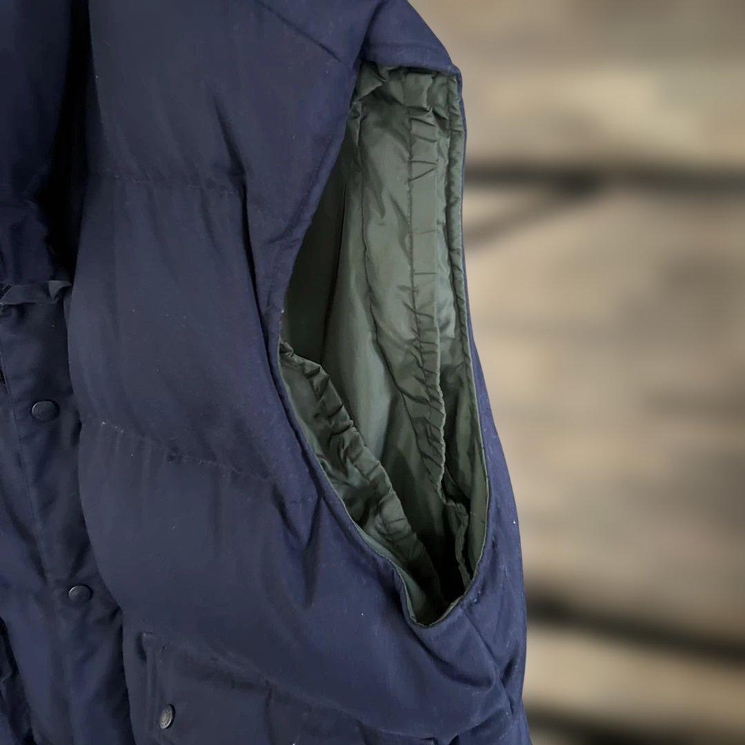 黒タグEddie Bauer blizzard master ダウンベスト XL