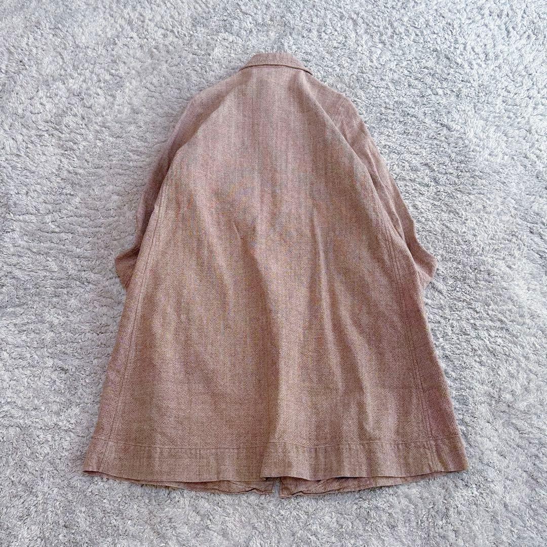 希少カラー【コットン•ツイード×ツイル】45rpm／ステンカラー•ワークコート