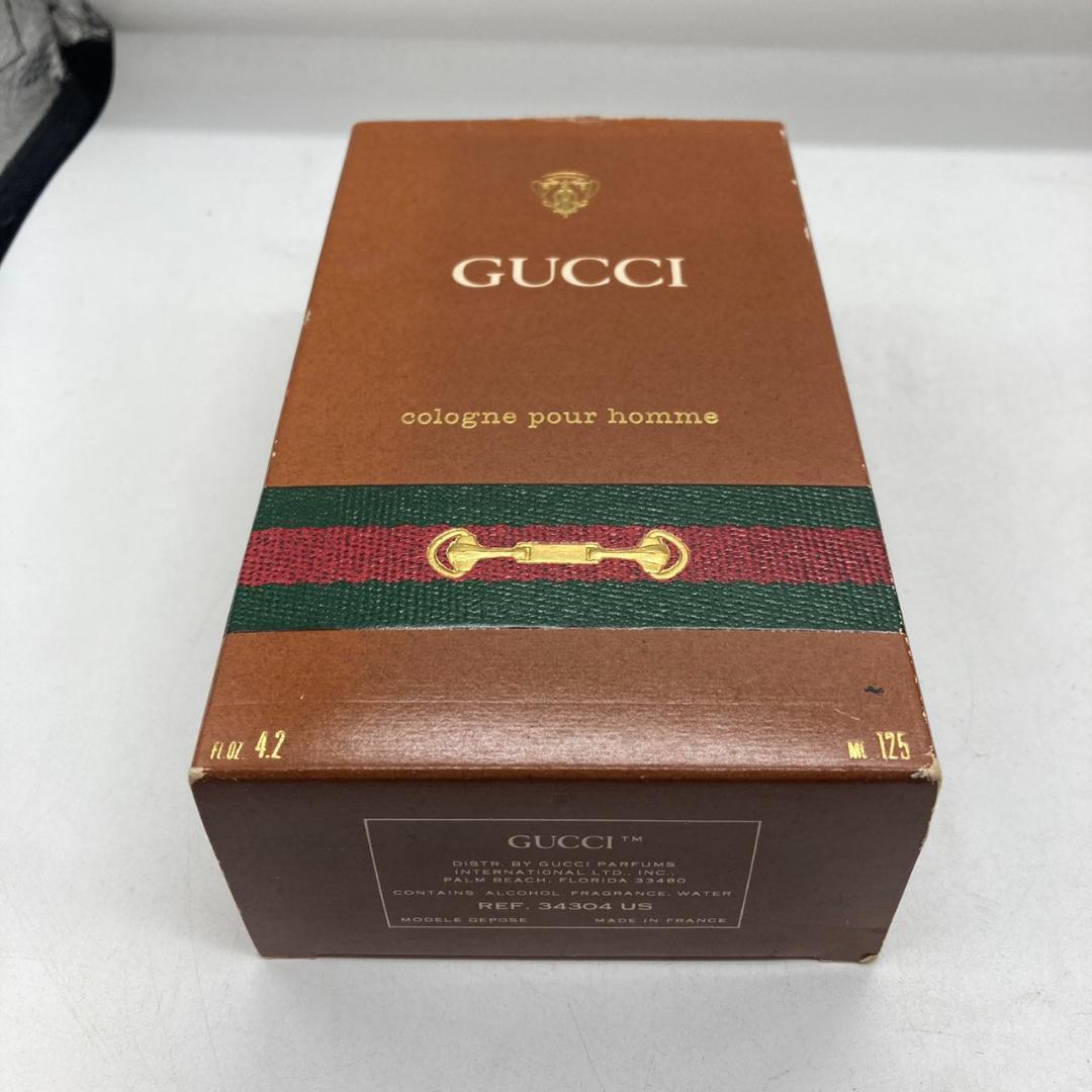 ▼希少　GUCCI pour homme 125ml　グッチ　香水　ヴィンテージ