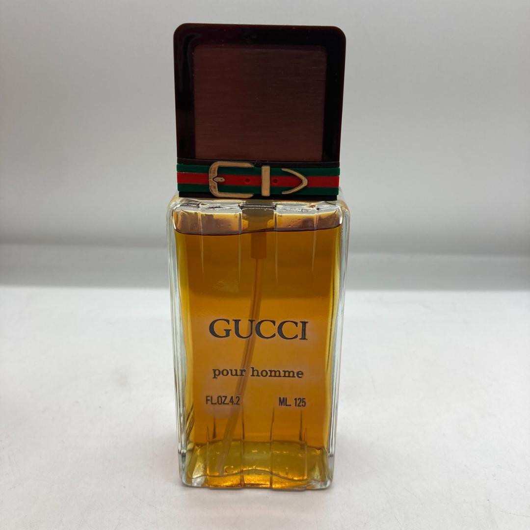 ▼希少　GUCCI pour homme 125ml　グッチ　香水　ヴィンテージ