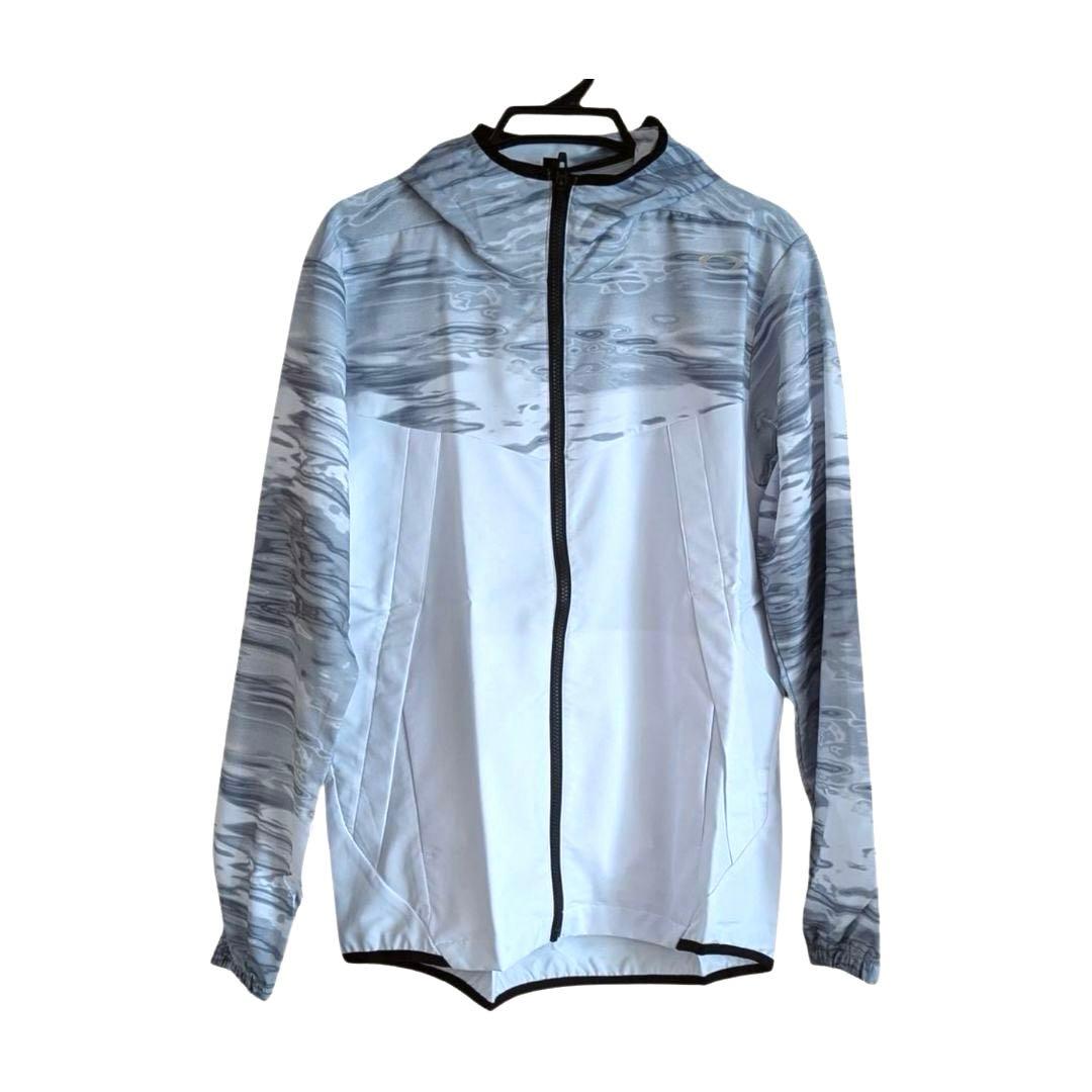 オークリー XL スポーツジャケット 白✖️グレー