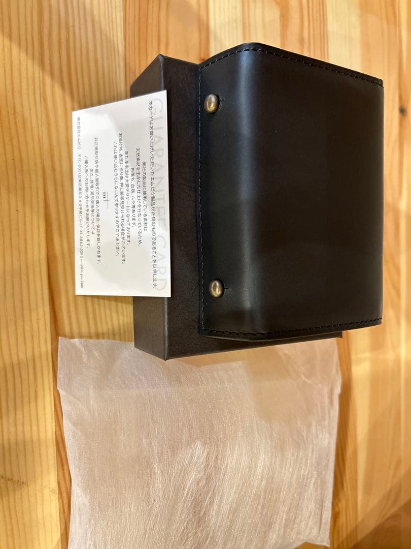 【新品未使用】エムピウ m+ ミッレフォッリエ 2 P25 ブラック