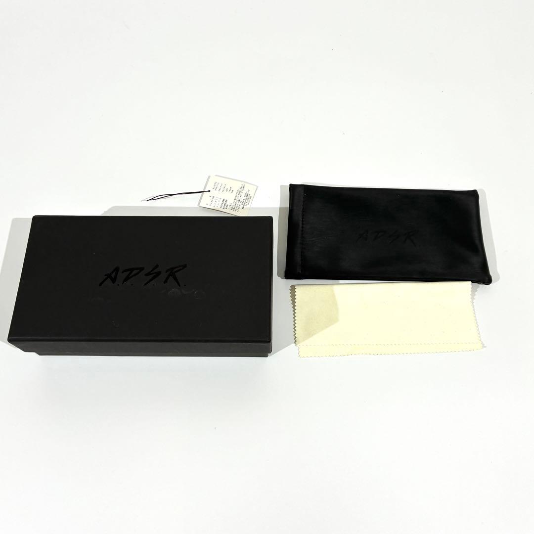 A.D.S.R サングラス SATCHMO 01 グレーレンズ 付属品付き