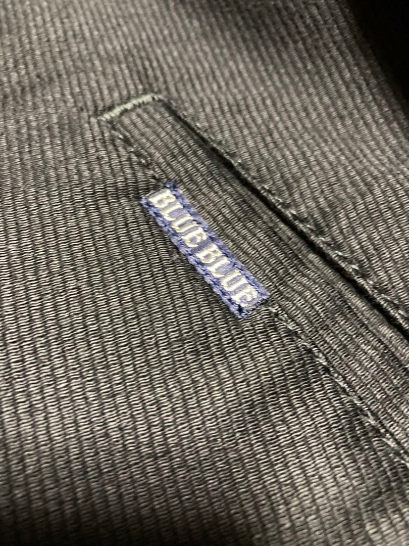 BLUE BLUE ジャーマンクロス N-1デッキジャケット ブラック 極美品