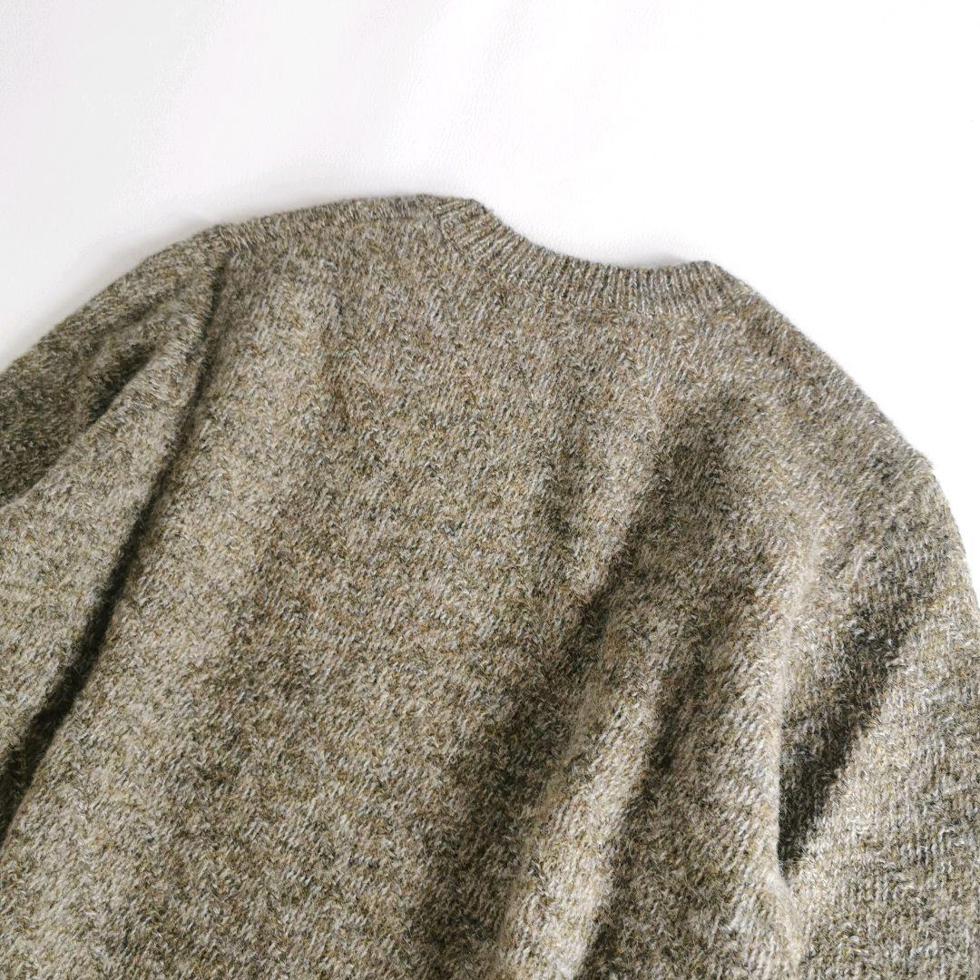 【美品✨】45R もくもくノアランドワンピース メリノウール カーキ