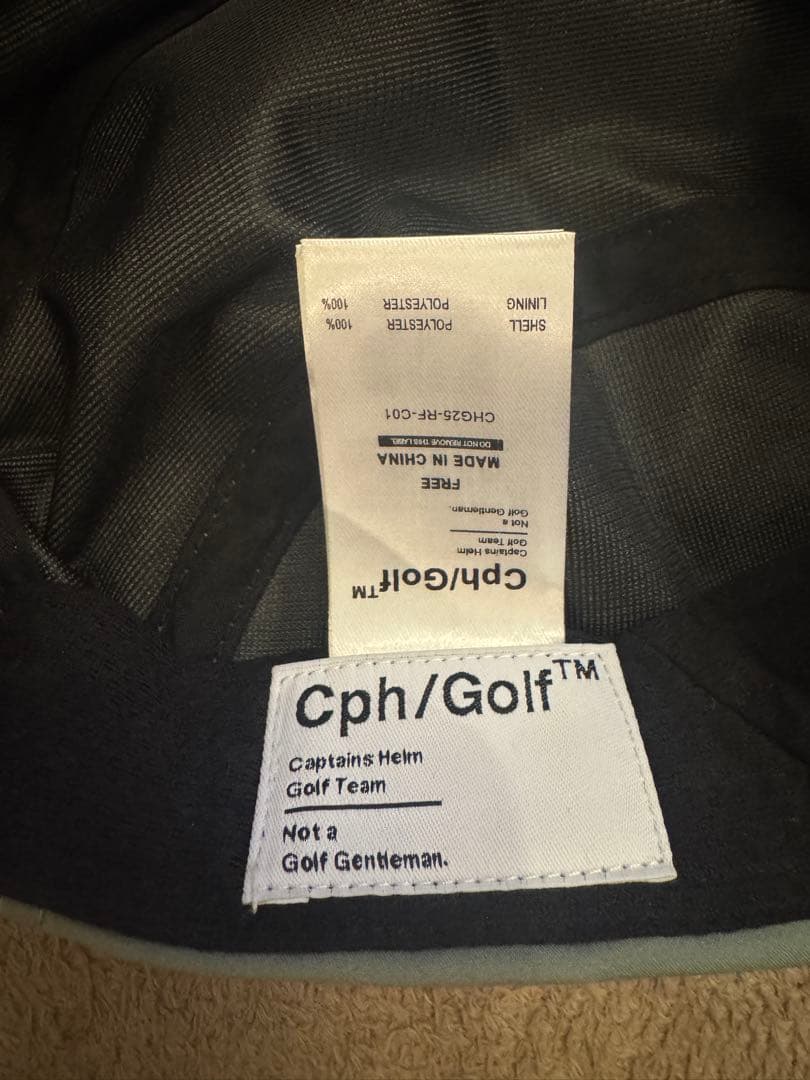 Cph/Golf×RUFFLOG JET CAP、ソックス、マルチカラビナセット