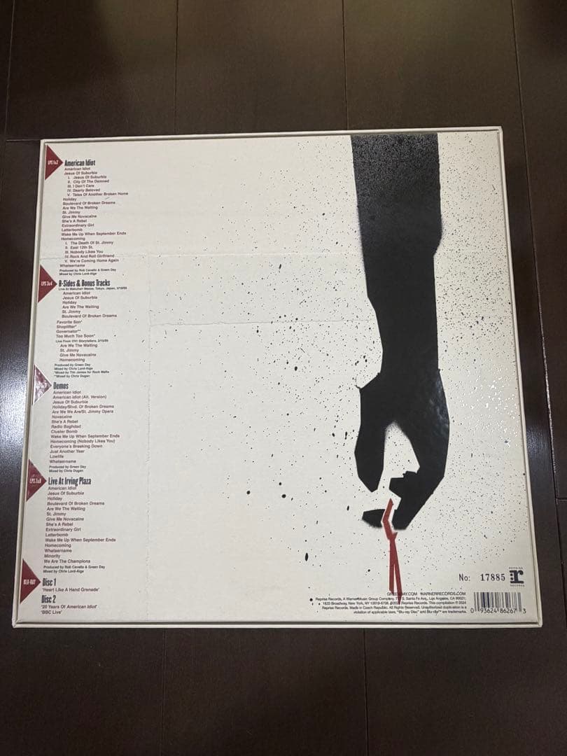 GREEN DAY American Idiot 20th 限定盤 LP