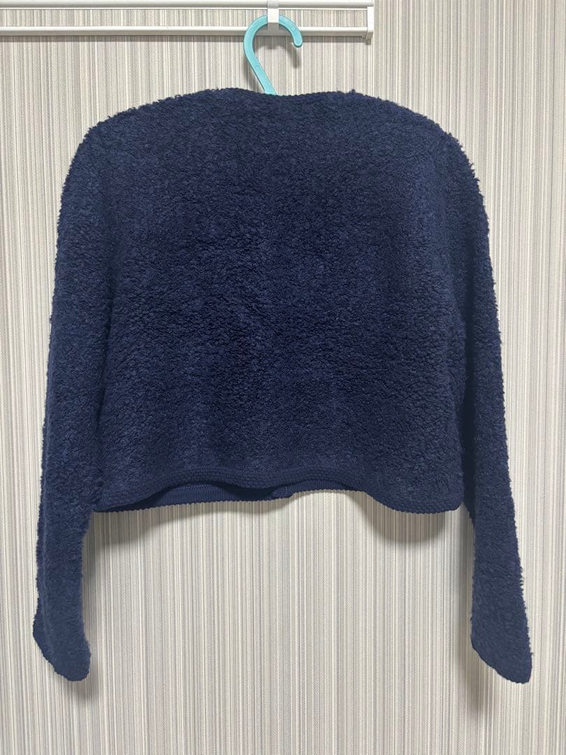 トゥモローランド　MACPHEE ムートンクルーネックカーディガン