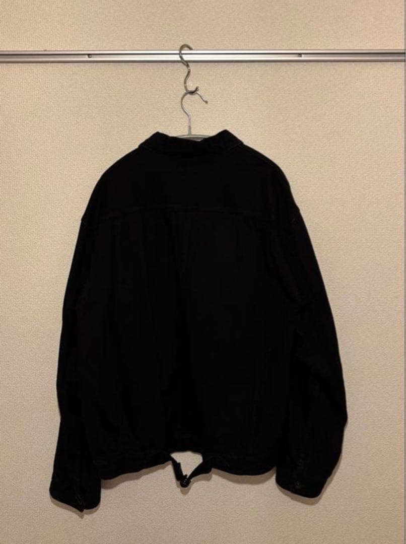 COMOLI　デニムジャケット　4 ブラック