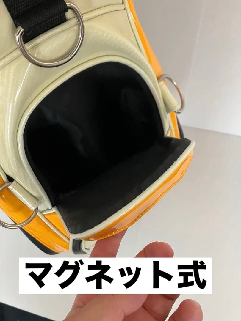 【HONMA】ホンマゴルフ　スタンド式キャディバック　3点式ベルト