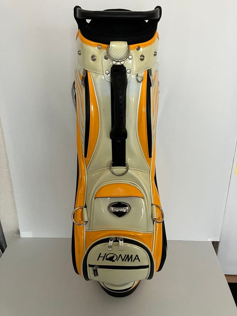 【HONMA】ホンマゴルフ　スタンド式キャディバック　3点式ベルト