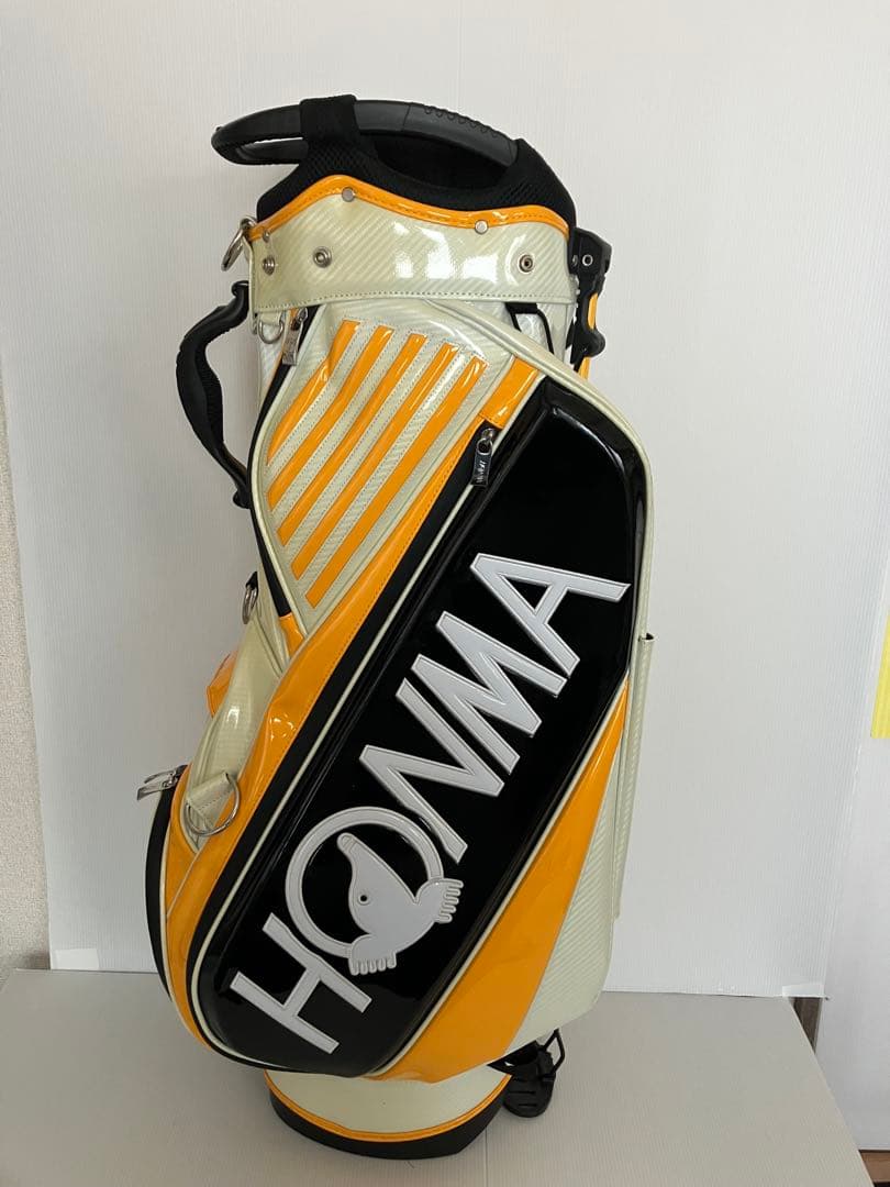 【HONMA】ホンマゴルフ　スタンド式キャディバック　3点式ベルト