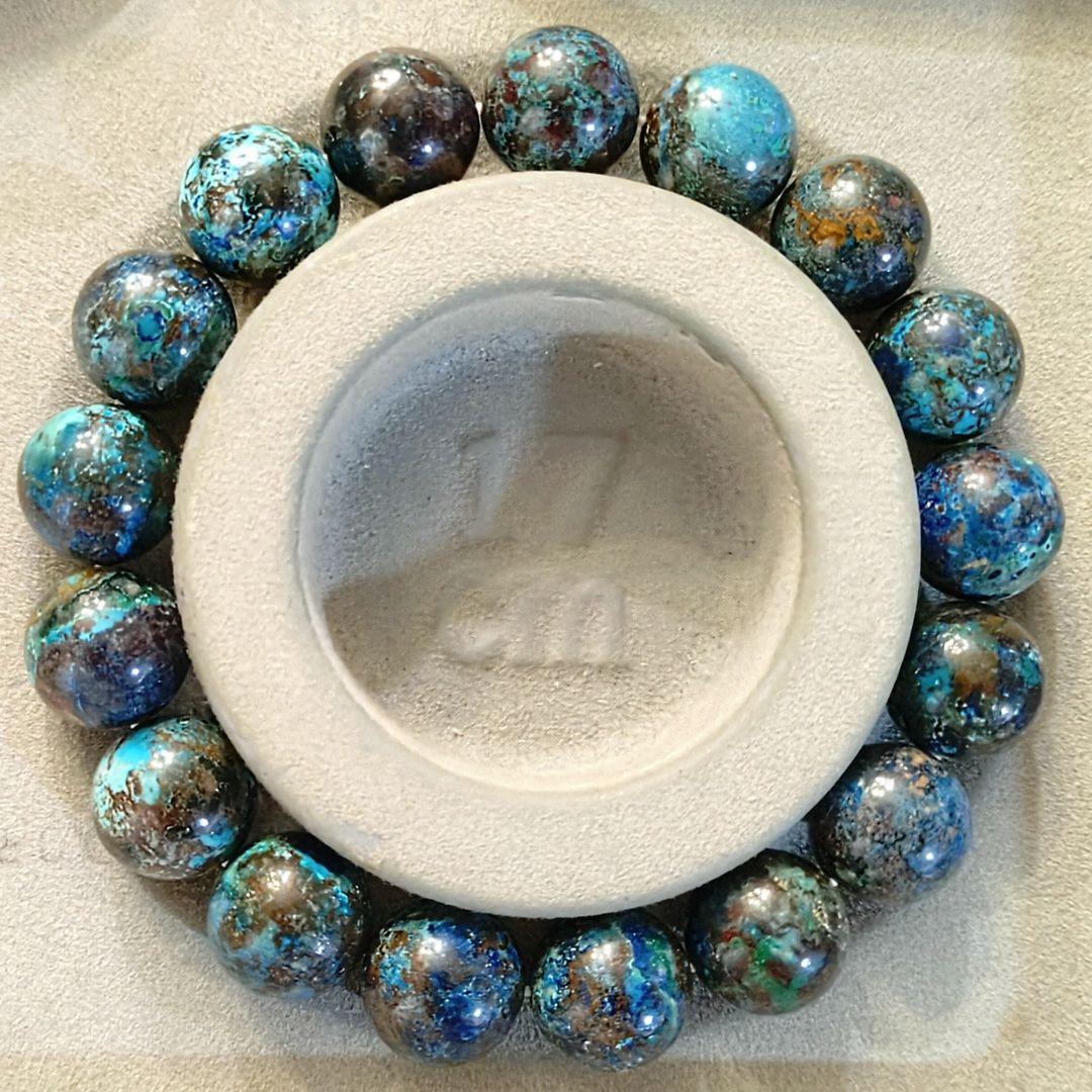 ★(かな！)マーブルシャッタカイト 12ミリ珠 ブレスレット(SA)