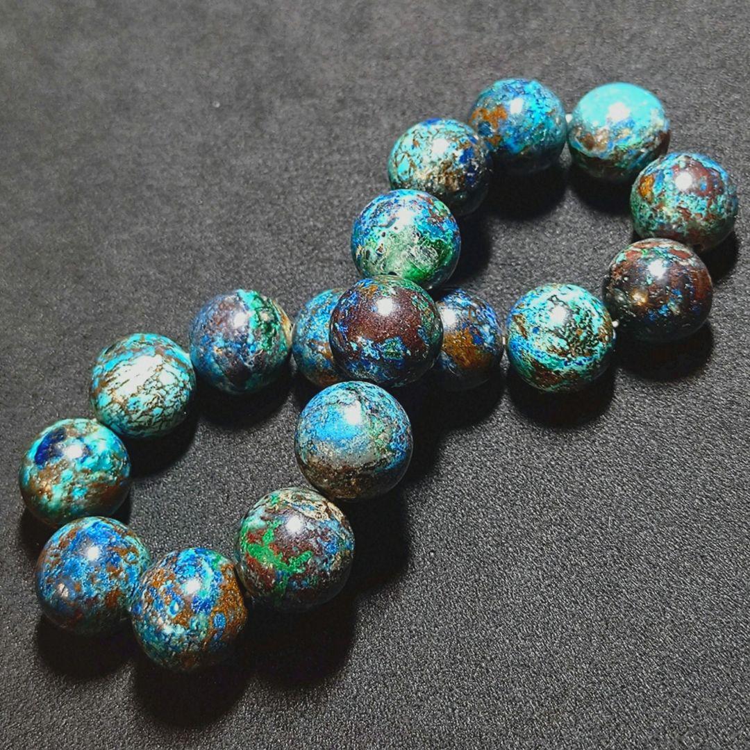 ★(かな！)マーブルシャッタカイト 12ミリ珠 ブレスレット(SA)