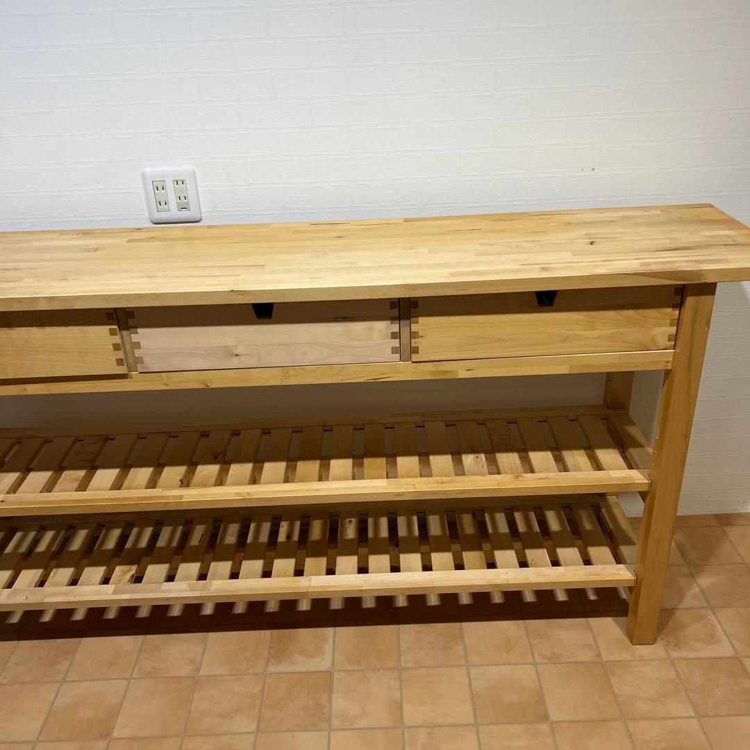 IKEA FORHOJAフォルホイアキッチンカウンターワゴン