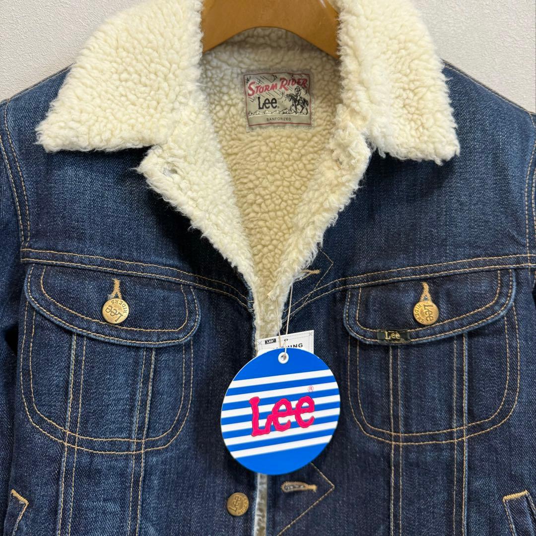 新品　Lee　デニム　ジャケット　ボア　ストームライダー　ヴィンテージ　FREE