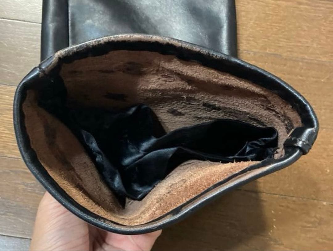 あか【美品】ザ　リアルマッコイズ　Buco ホースハイドパンツ 28 茶芯