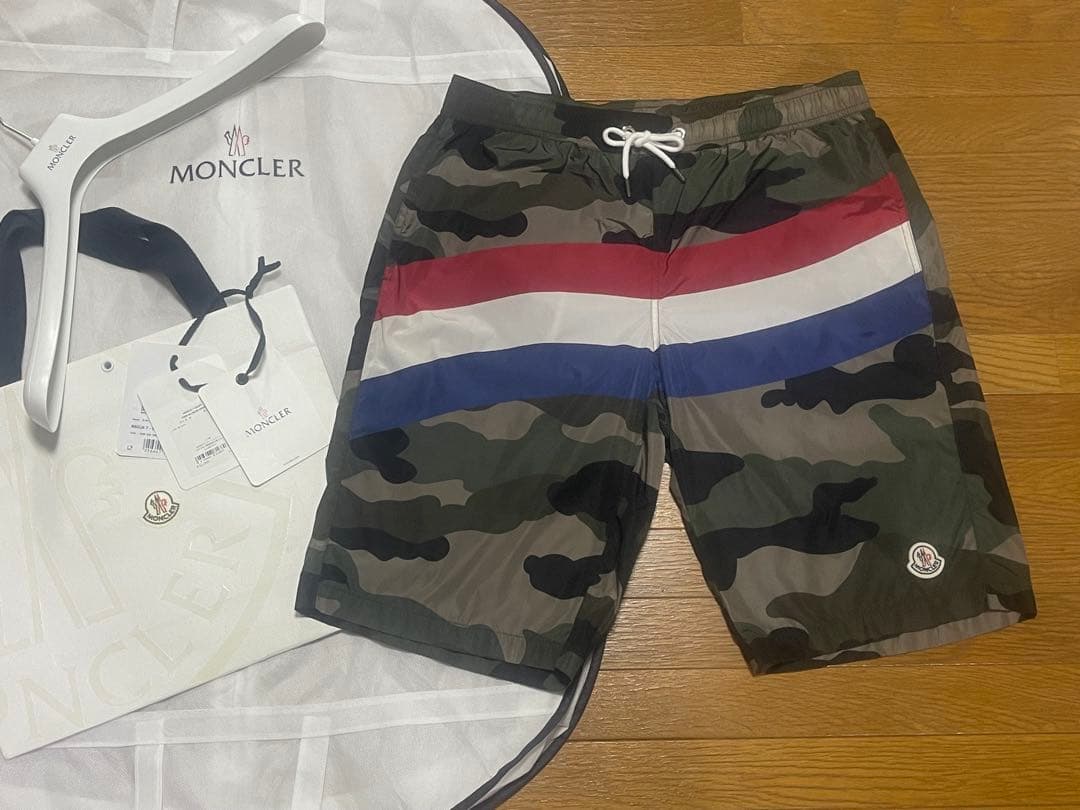 専用★国内正規モンクレールBOXER MARE ショートパンツ兼スイムウェア L