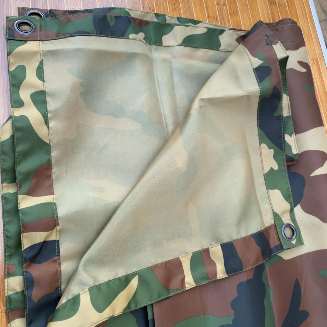 オランダ軍 ミリタリー タープ 防水仕様 Woodland 210 x 150