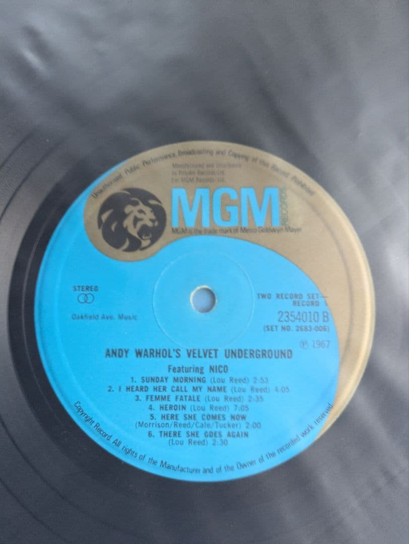洋楽 Andy Warhol's Velvet Underground & Nico