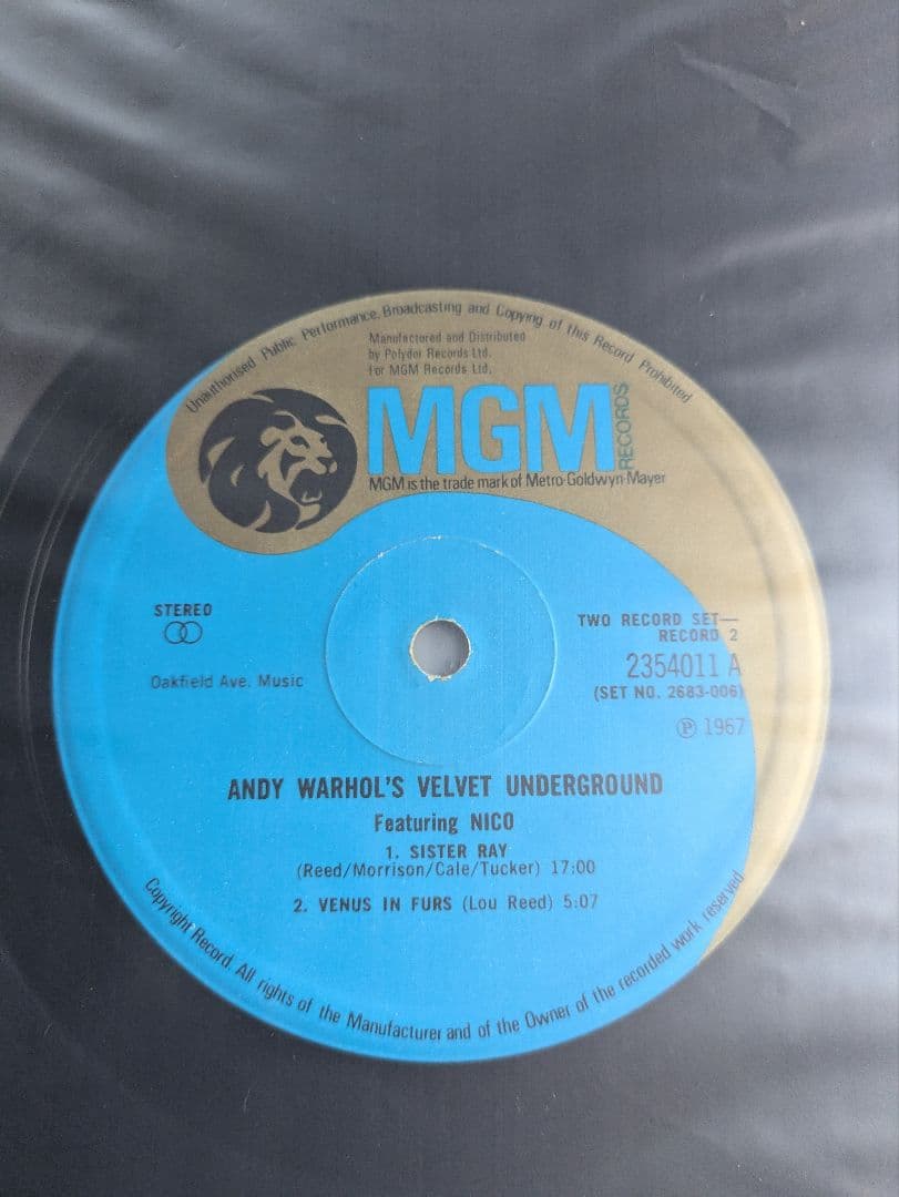 洋楽 Andy Warhol's Velvet Underground & Nico