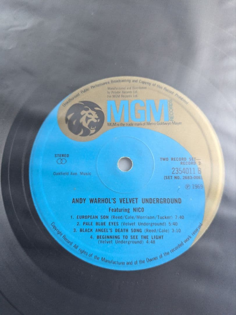 洋楽 Andy Warhol's Velvet Underground & Nico