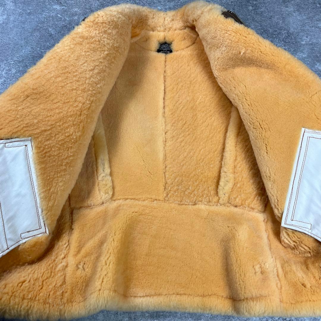 実名復刻 AERO LEATHER B-6 ムートン フライトジャケット