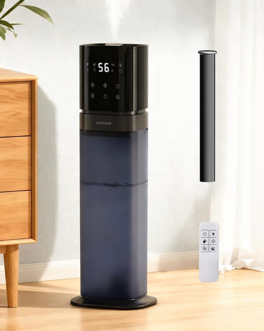 新品　KEECOON 8L 加湿器 大容量 超音波 アロマ加湿器 家庭用 業務用