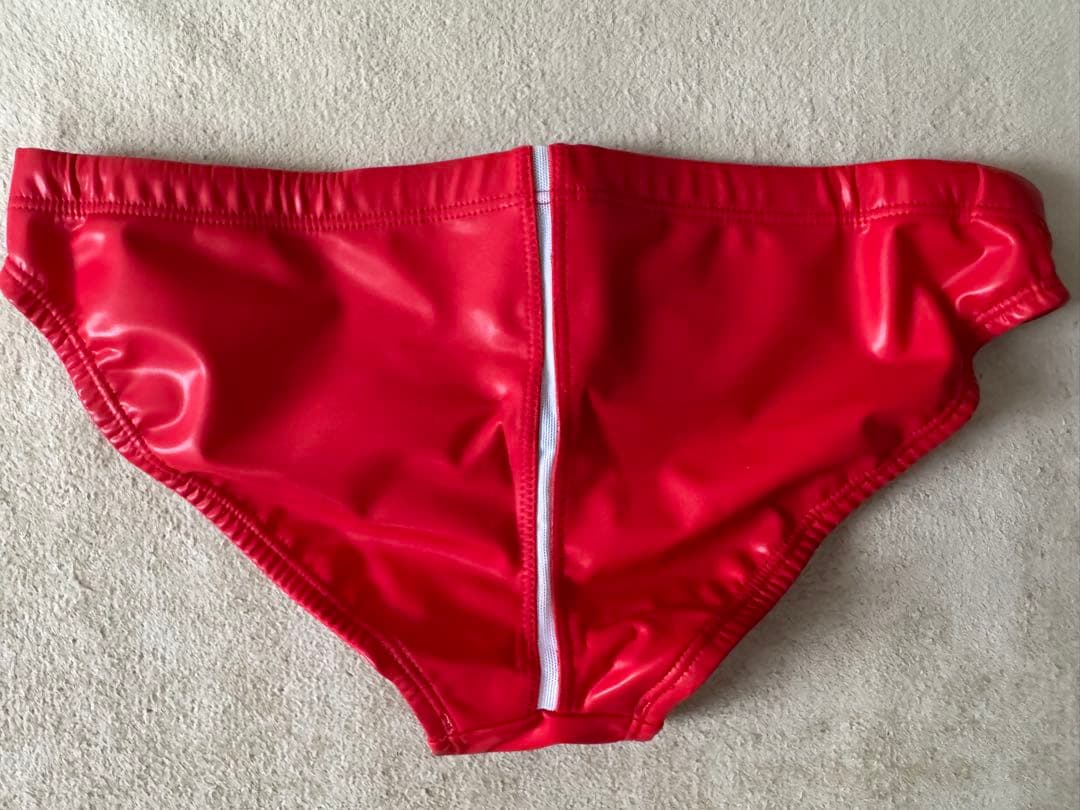 Mizuno 競泳水着 ポロパン Lサイズ レッド