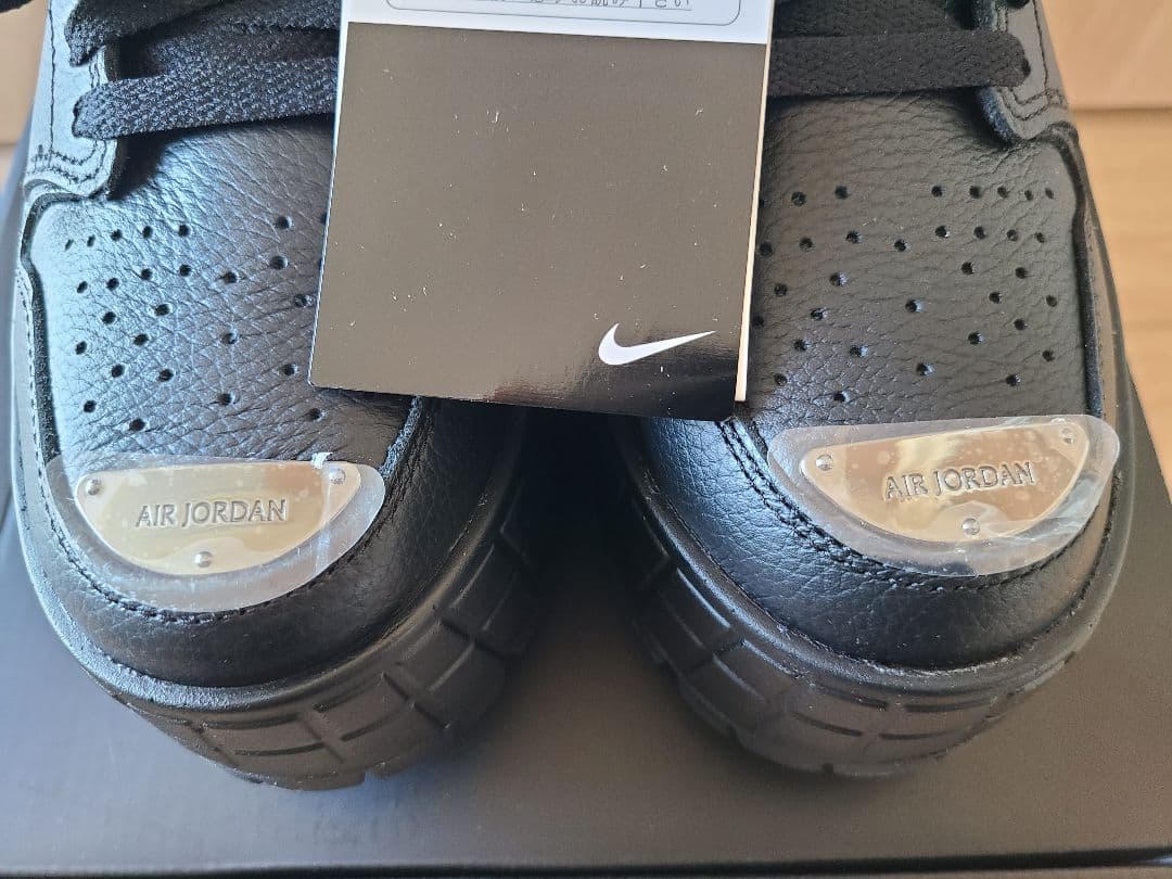 【新品未使用黒タグ箱付】ナイキ ジョーダン ブルックリン LOW 厚底 23.5