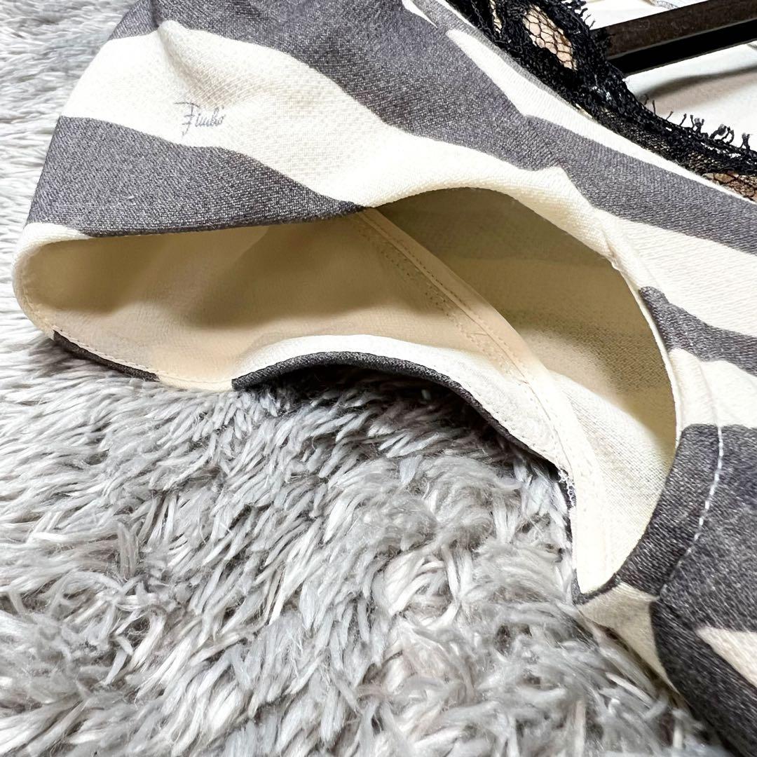 エミリオプッチ　キャップスリーブ ゼブラ ワンピースウール シルク S相当 美品